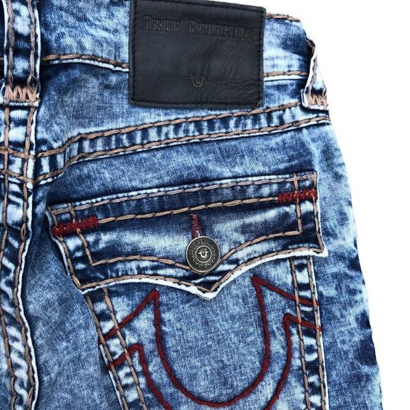 True Religion Jeans Size 29 RICKY SUPER T Blue - Picture 8 of 13
